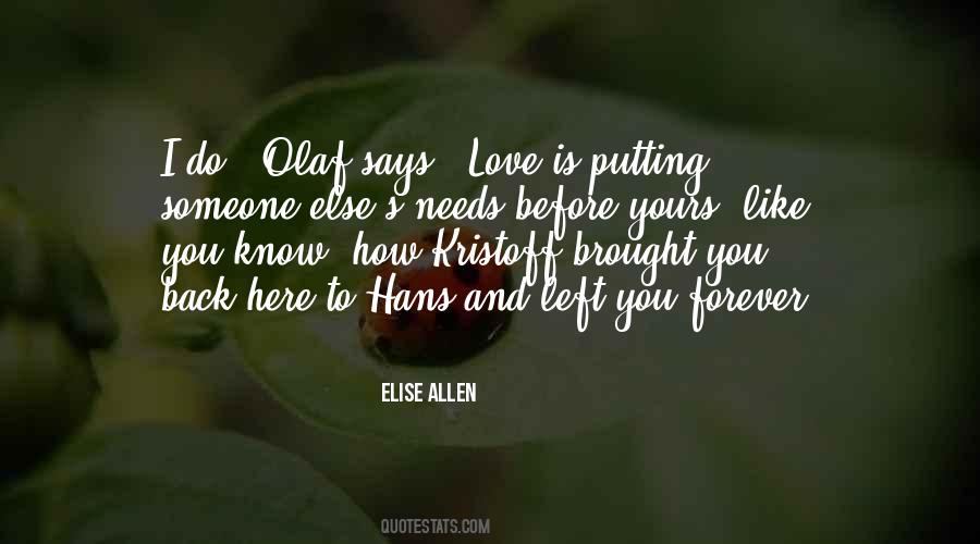 Elise Allen Quotes #428819