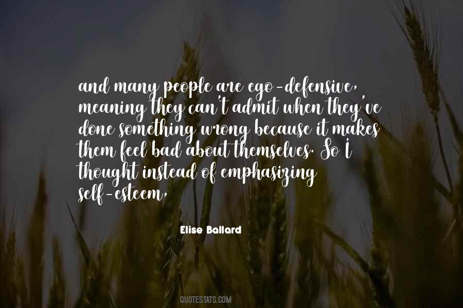 Elise Ballard Quotes #1252835