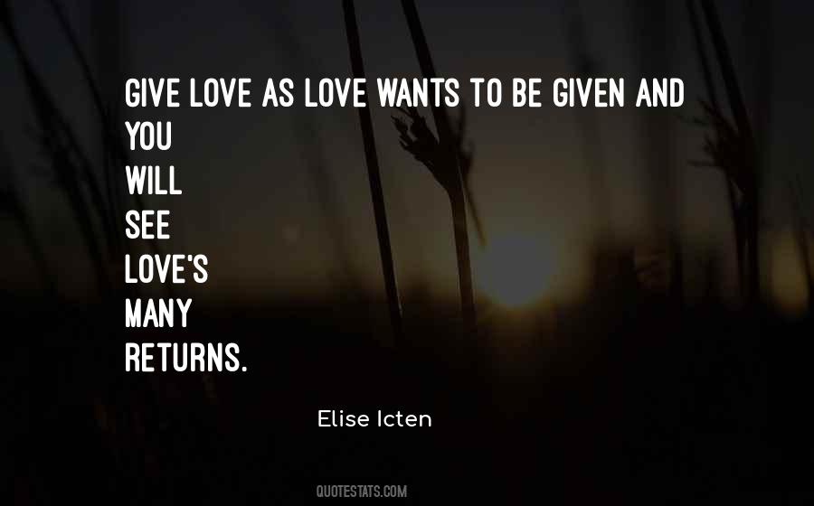 Elise Icten Quotes #1674468