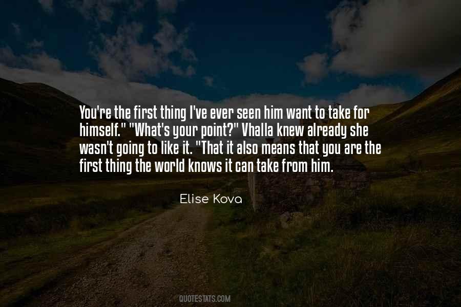 Elise Kova Quotes #1598020