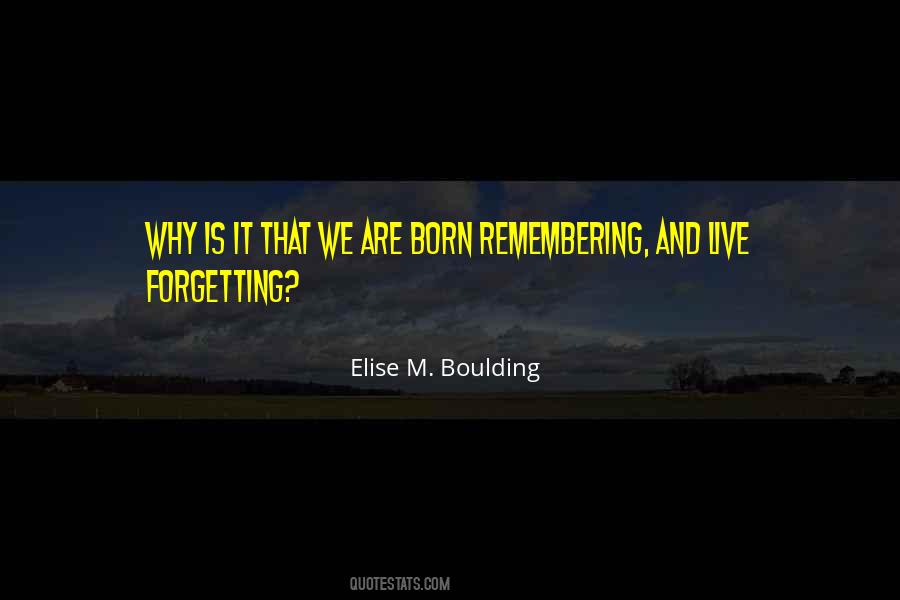 Elise M. Boulding Quotes #1580712