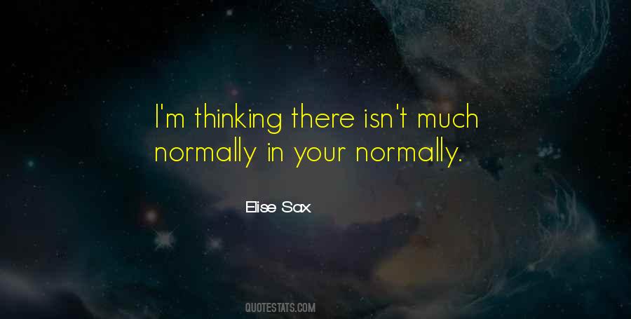 Elise Sax Quotes #1005624