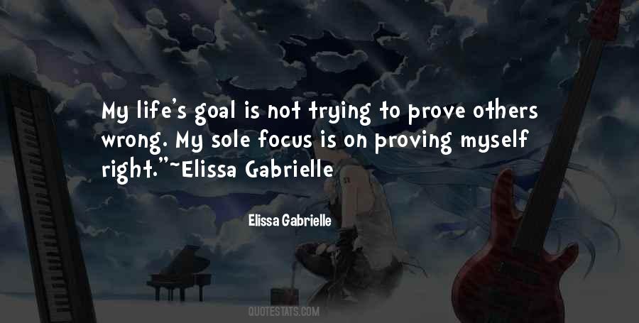 Elissa Gabrielle Quotes #1776674