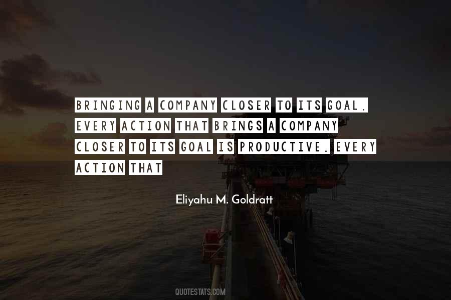 Eliyahu M. Goldratt Quotes #1691865