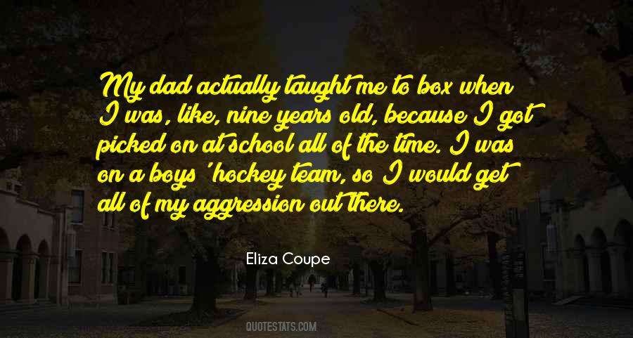 Eliza Coupe Quotes #765258