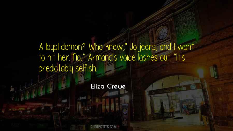 Eliza Crewe Quotes #1677105