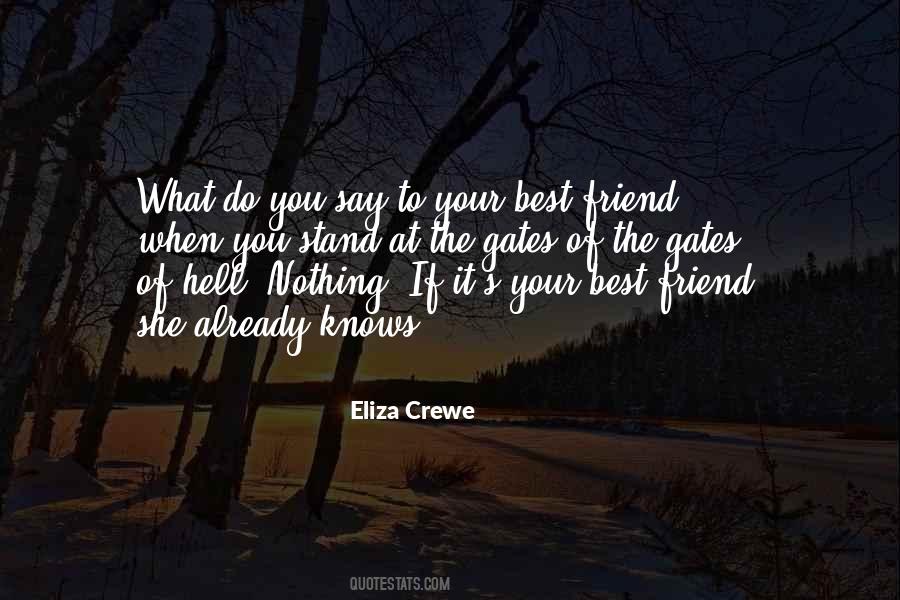 Eliza Crewe Quotes #1804592