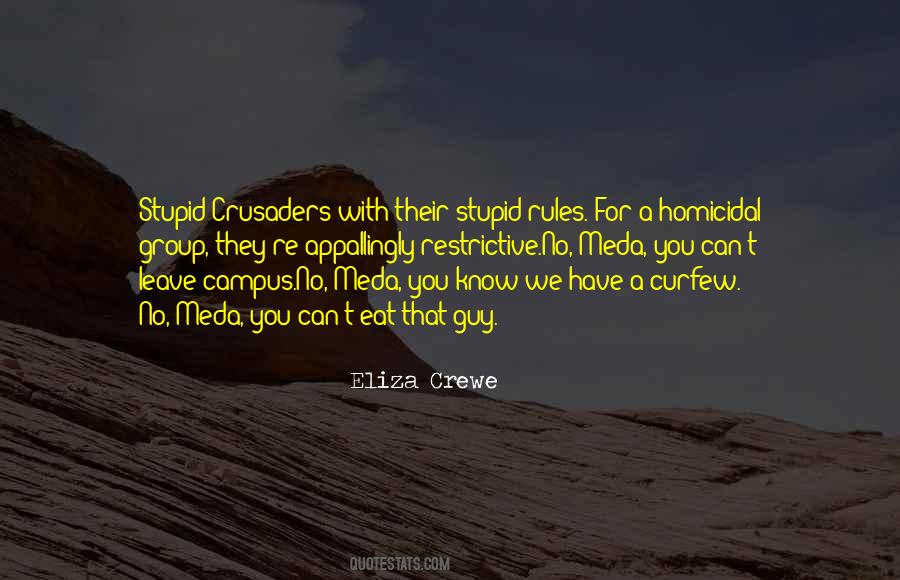 Eliza Crewe Quotes #203165