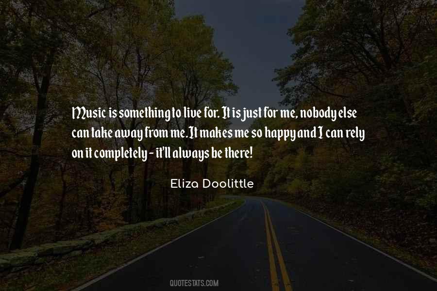 Eliza Doolittle Quotes #1044063