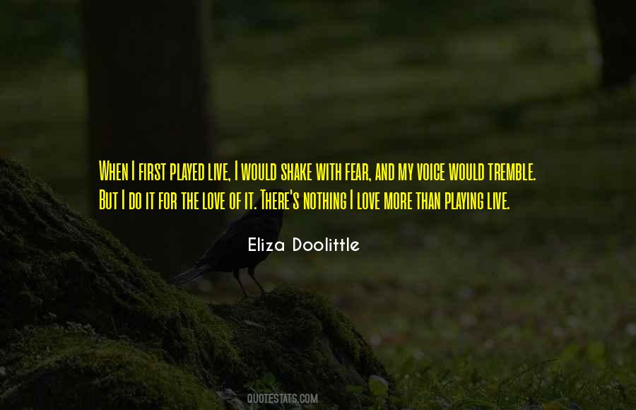 Eliza Doolittle Quotes #1696776