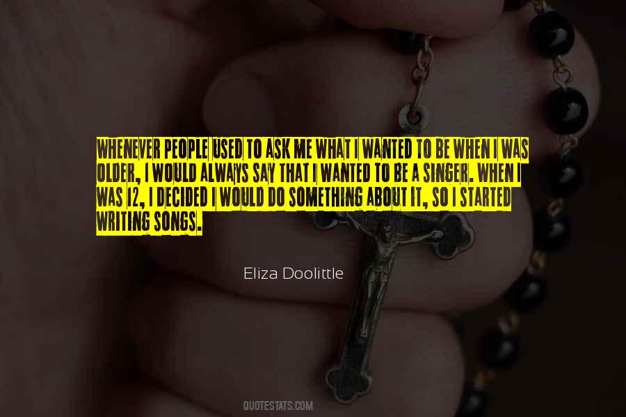 Eliza Doolittle Quotes #888106