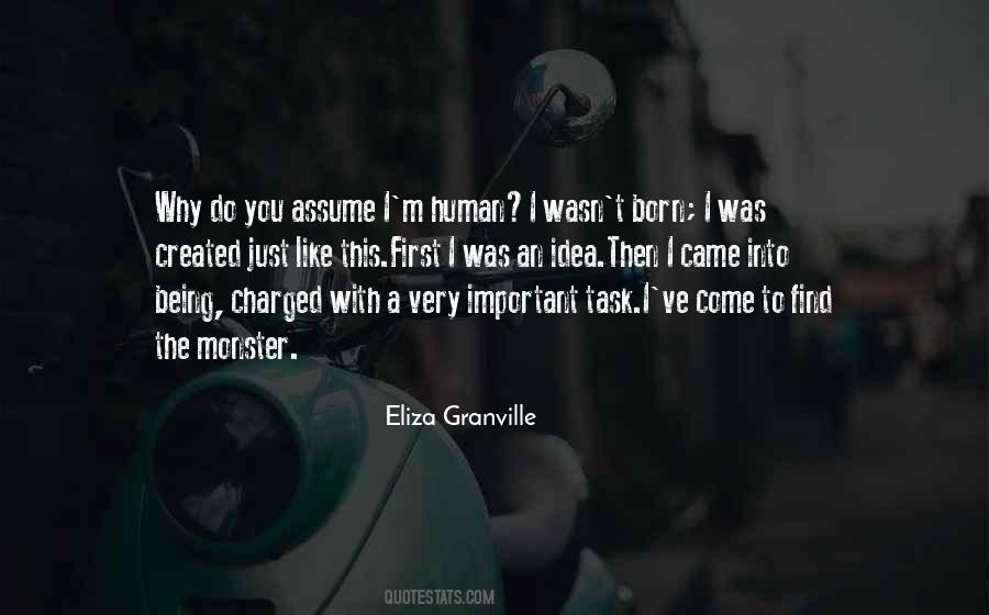 Eliza Granville Quotes #852835