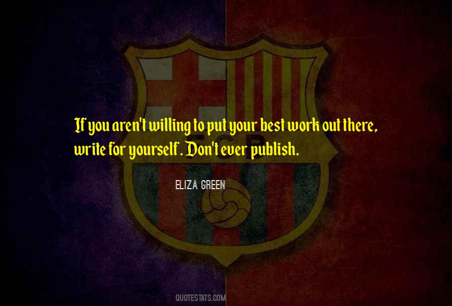 Eliza Green Quotes #314715