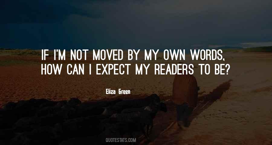 Eliza Green Quotes #373992