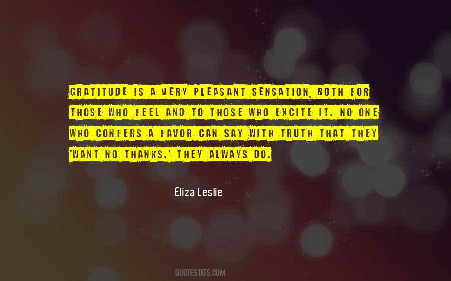 Eliza Leslie Quotes #1299231