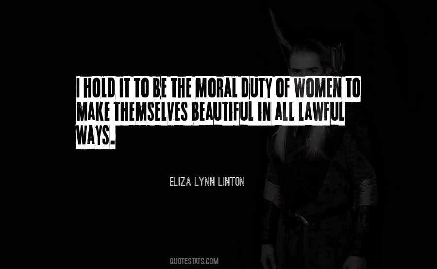 Eliza Lynn Linton Quotes #478735