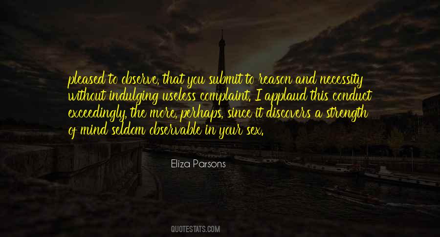 Eliza Parsons Quotes #158206