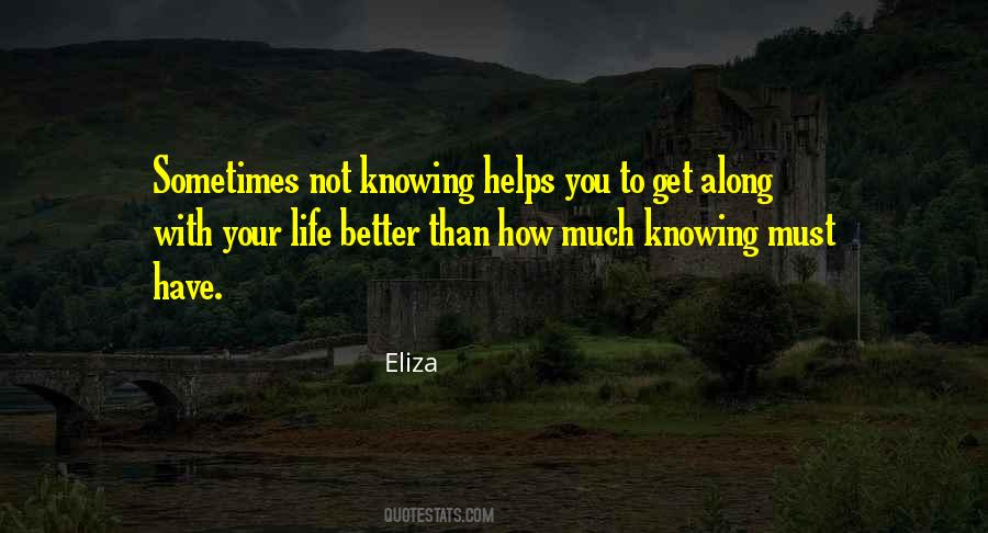 Eliza Quotes #1211618 Eliza Quotes #1211618