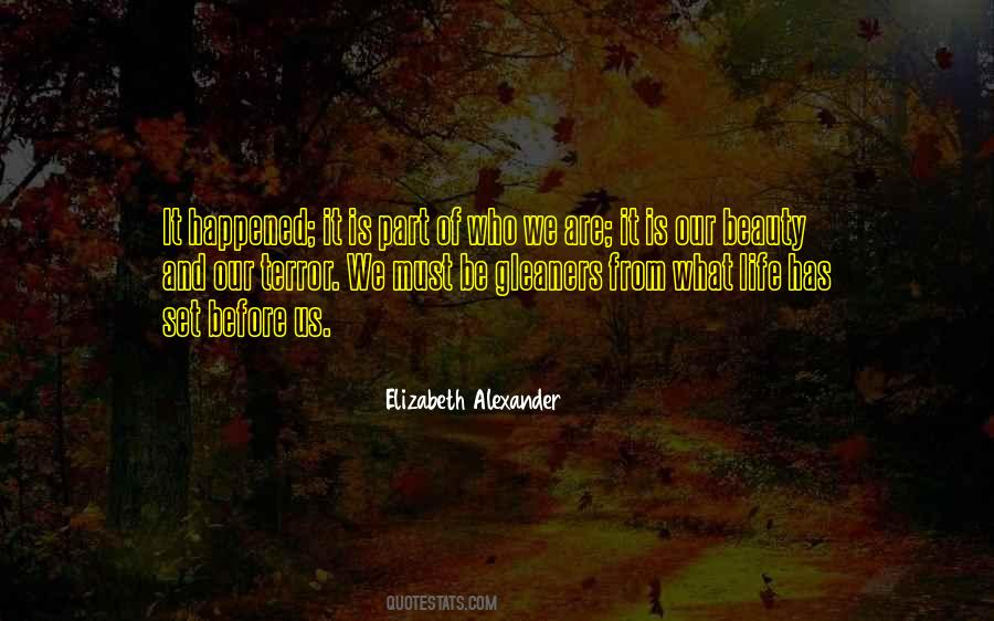 Elizabeth Alexander Quotes #788733