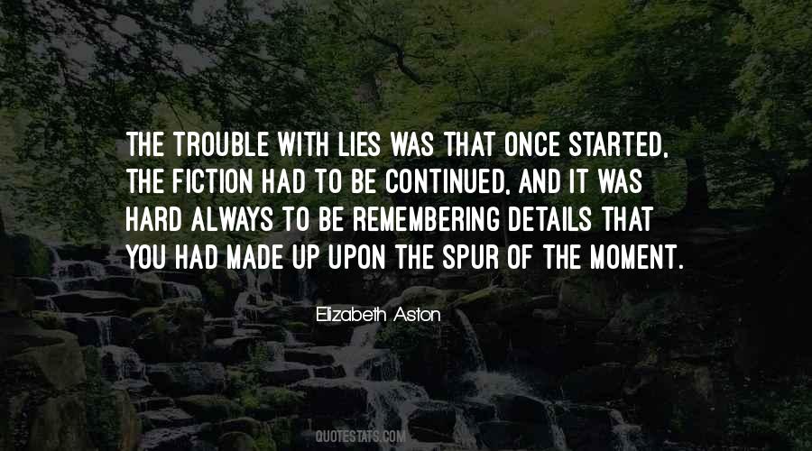 Elizabeth Aston Quotes #925645