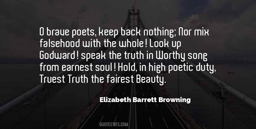 Elizabeth Barrett Browning Quotes #266574
