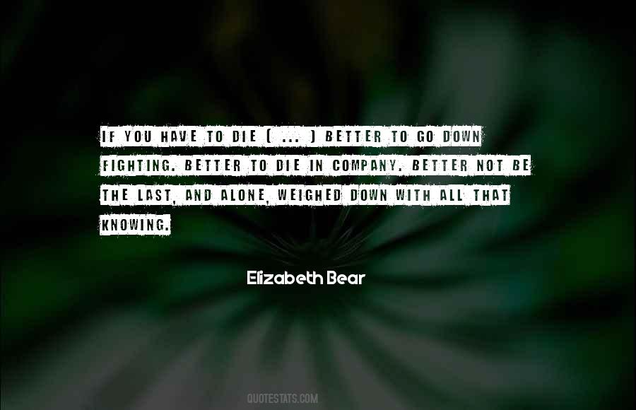 Elizabeth Bear Quotes #521471