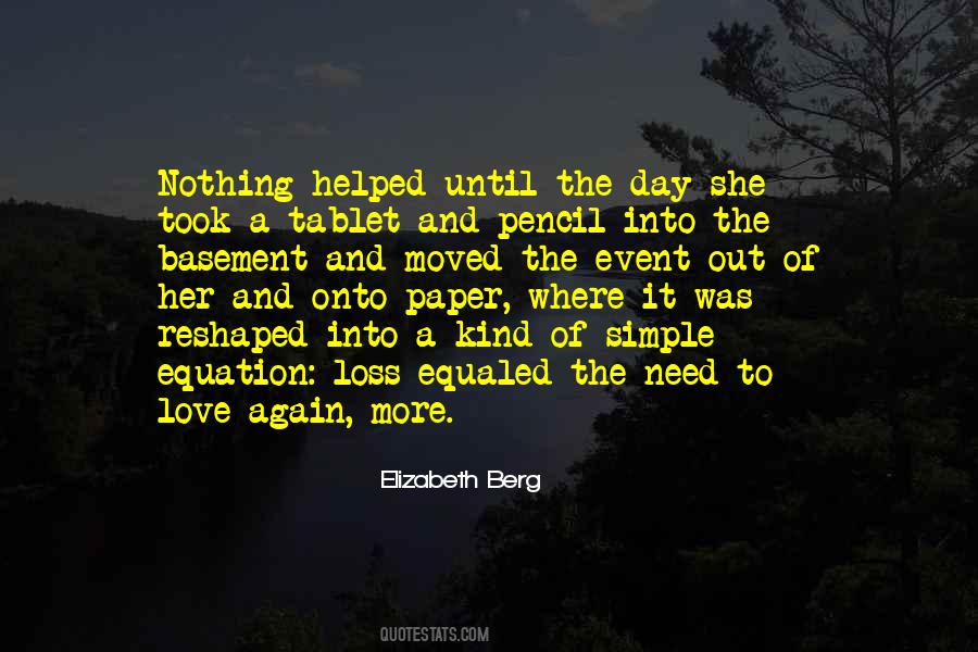 Elizabeth Berg Quotes #1353663