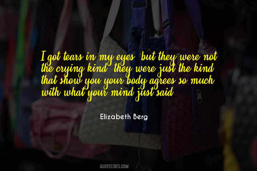 Elizabeth Berg Quotes #1564175