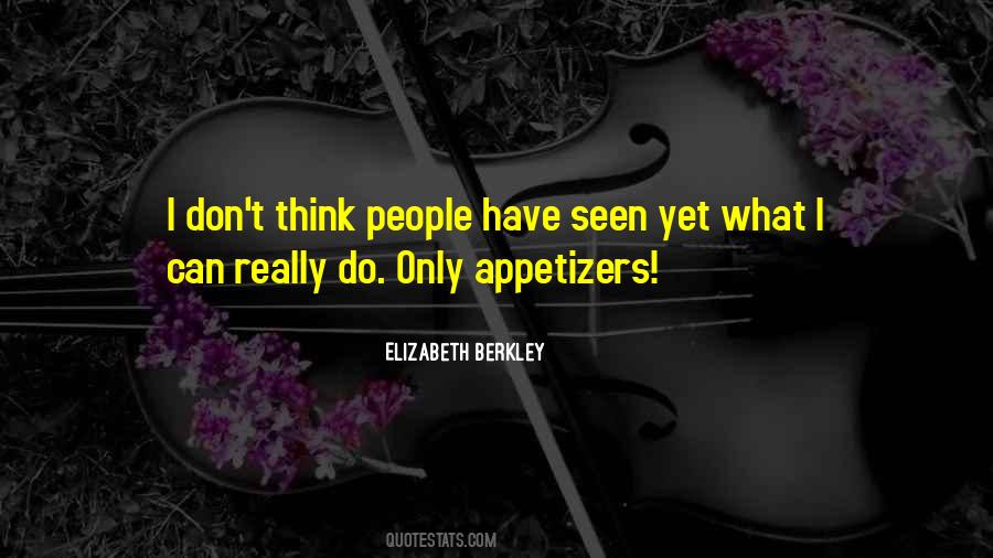 Elizabeth Berkley Quotes #1010464