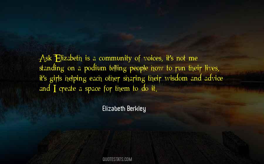 Elizabeth Berkley Quotes #1117616