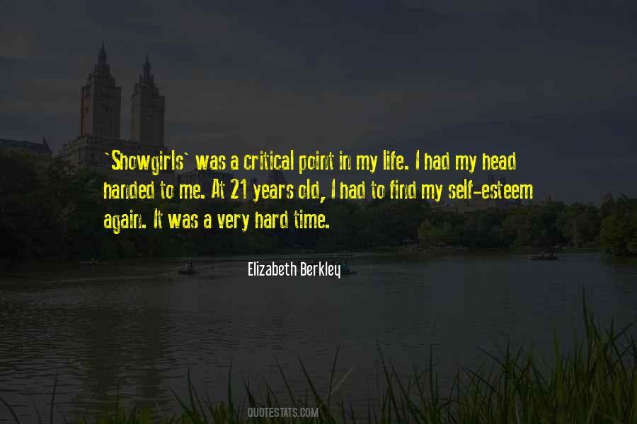 Elizabeth Berkley Quotes #1378302