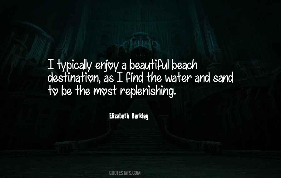 Elizabeth Berkley Quotes #397227