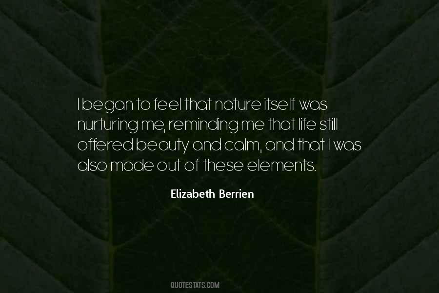 Elizabeth Berrien Quotes #1255170