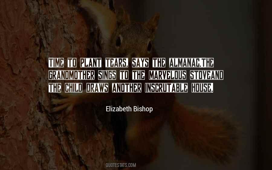 Elizabeth Bishop Quotes #170919