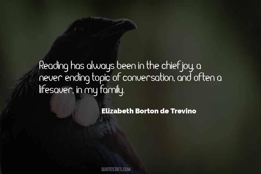 Elizabeth Borton De Trevino Quotes #945046