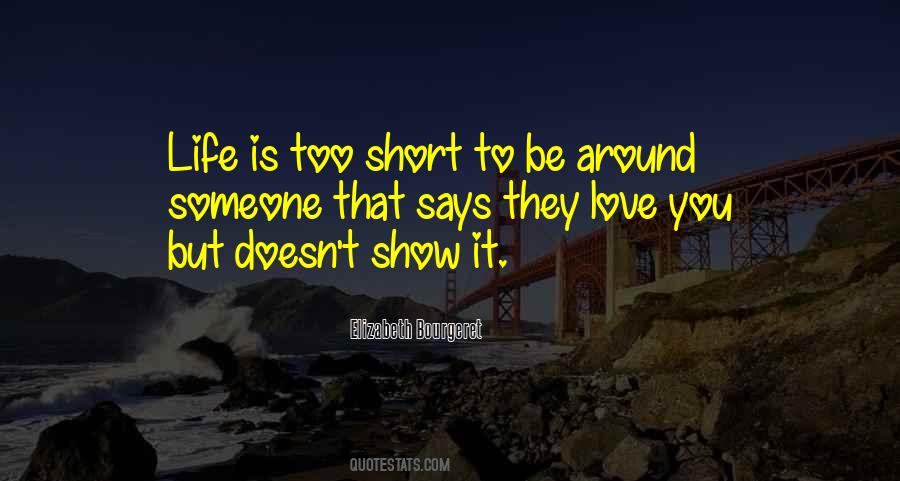 Elizabeth Bourgeret Quotes #1635480