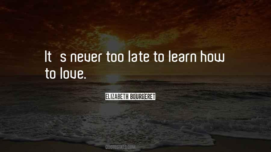 Elizabeth Bourgeret Quotes #561141