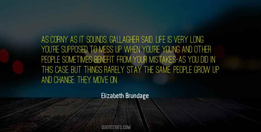 Elizabeth Brundage Quotes #1205883