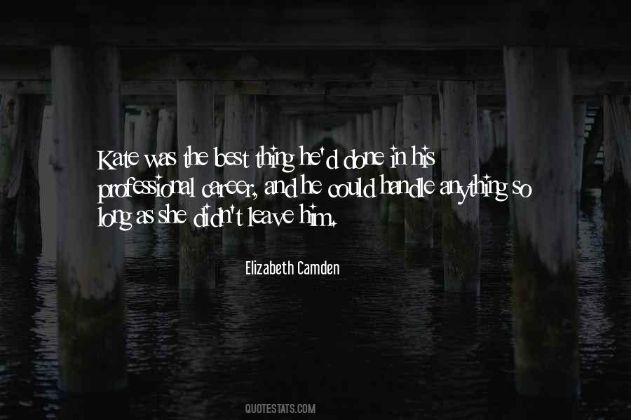 Elizabeth Camden Quotes #1309826