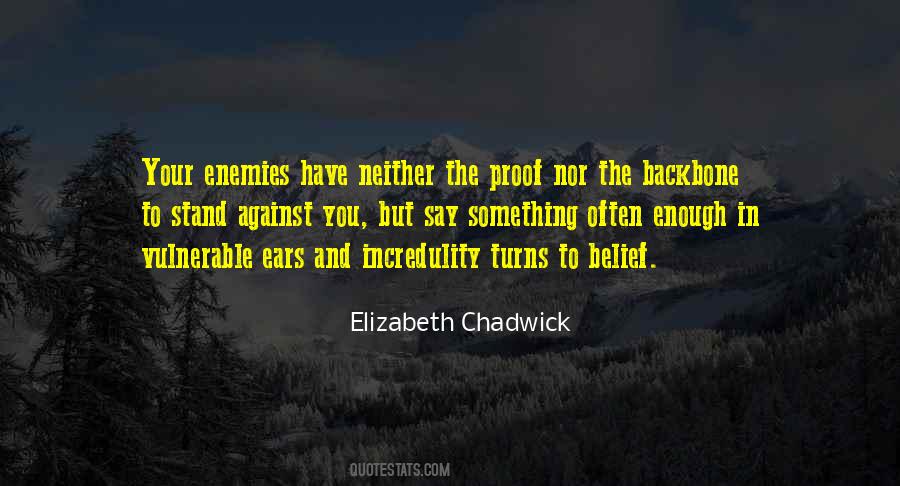 Elizabeth Chadwick Quotes #1698482