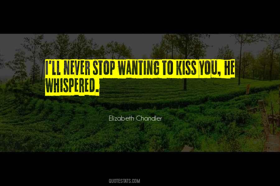 Elizabeth Chandler Quotes #1669011