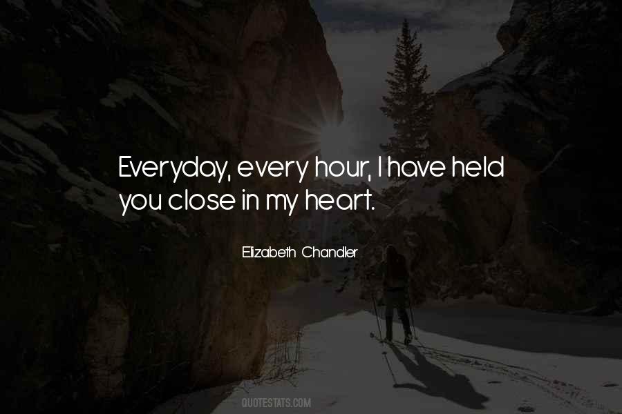 Elizabeth Chandler Quotes #774572