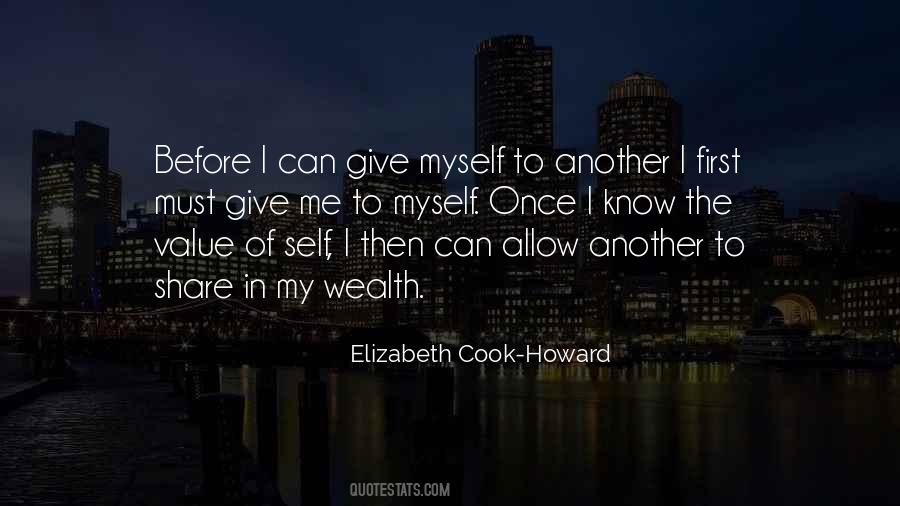 Elizabeth Cook-Howard Quotes #1255057