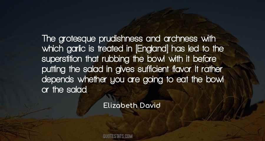 Elizabeth David Quotes #475816