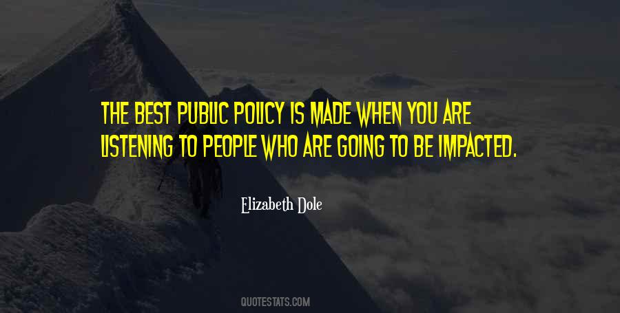 Elizabeth Dole Quotes #1456969