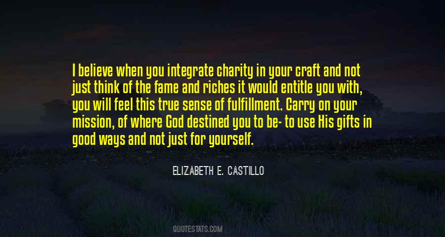 Elizabeth E. Castillo Quotes #1262582
