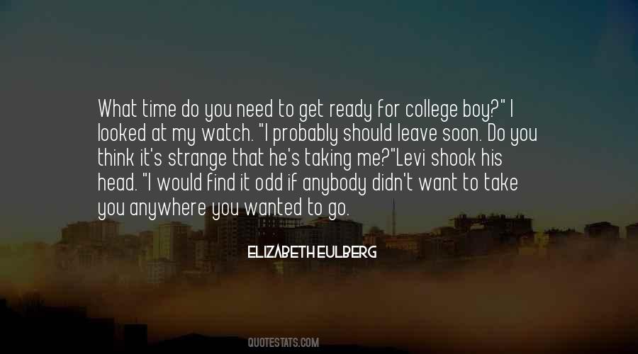 Elizabeth Eulberg Quotes #444175