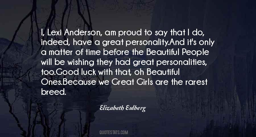 Elizabeth Eulberg Quotes #507407