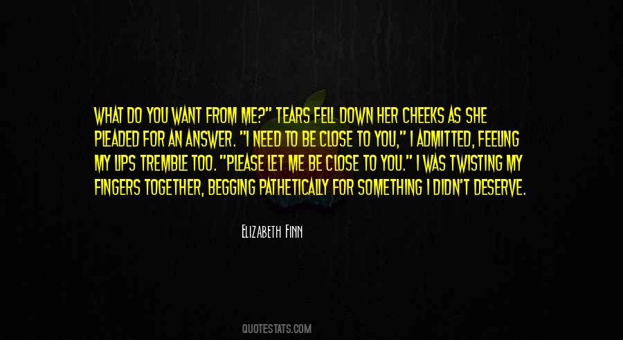 Elizabeth Finn Quotes #1437024