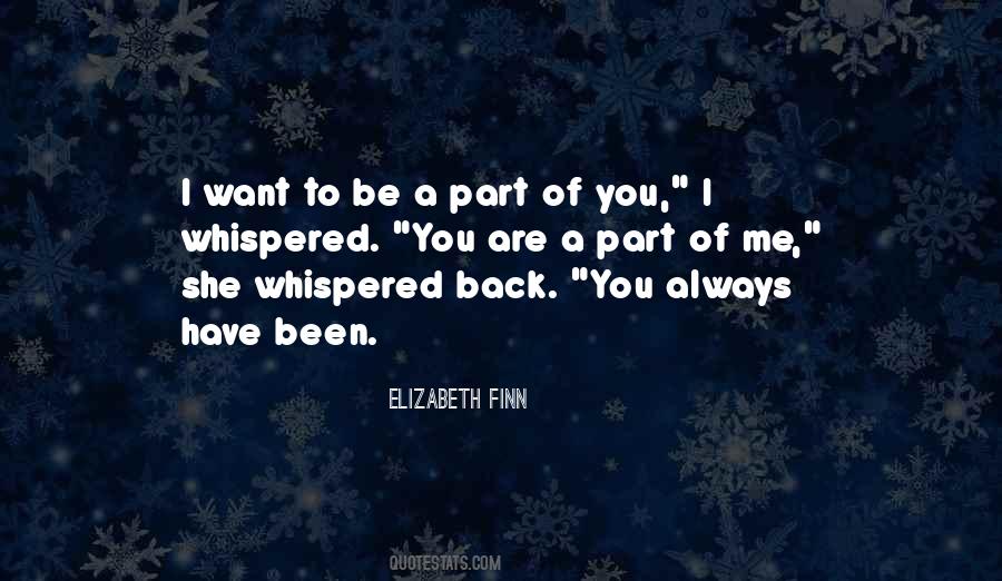 Elizabeth Finn Quotes #549697